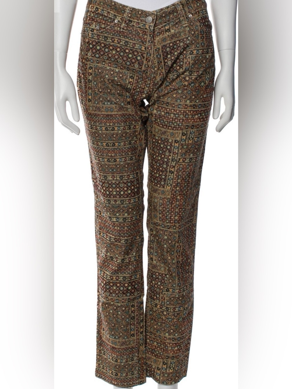 ISABEL MARANT low rise five pocket micro corduroy size EU42